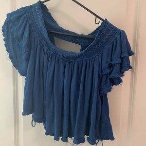 Off the shoulder free people top